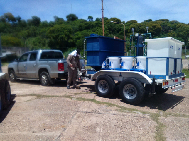 Planta de Tratamiento de Aguas Móvil